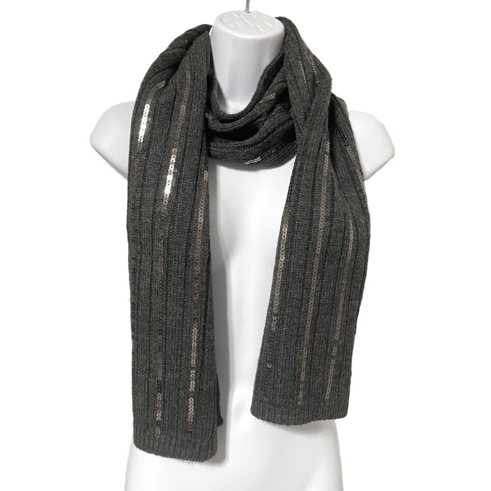Michael Kors Sequined Hat, Scarf, and Gloves Set